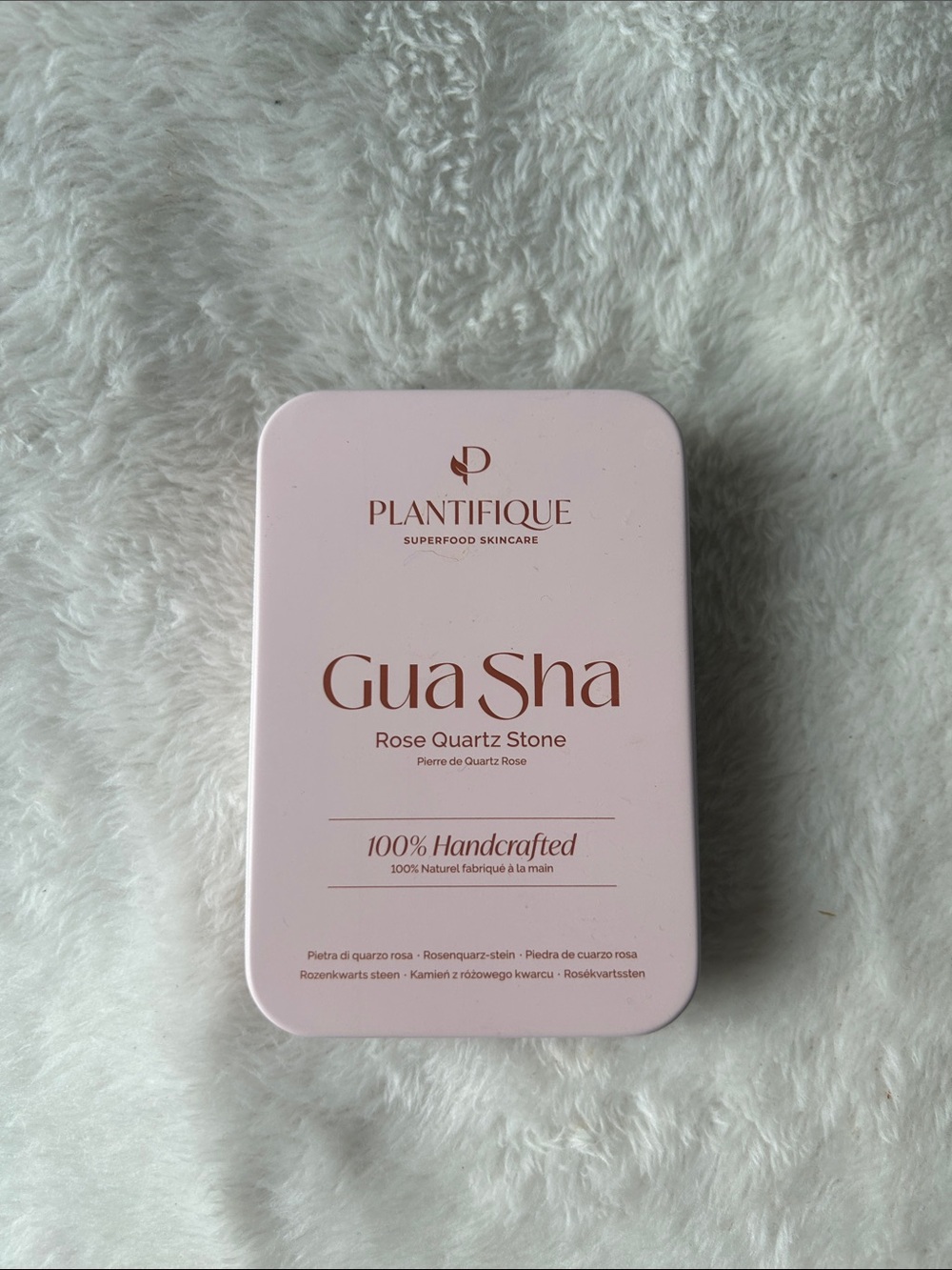 Pink Rose Quartz Gua Sha Face Tool